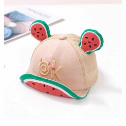 Syga Watermelon Ears Cap Beige - Diameter 18 cm-image-34