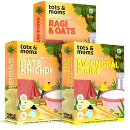 Tots & Moms Foods Travel Foods Combo Pack of 3 - 200 gm each-40