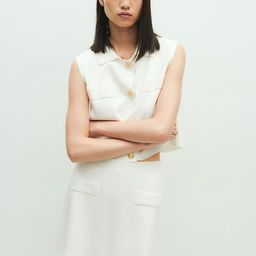 H&M Fine-Knit Mini Skirt-image-12