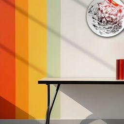 THE QUIRKY HOME A Majestic Mountain White & Red Printed Ceramic Wall Plate-image-88