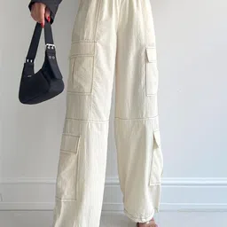 Zwankee Women Regular Fit High-Rise Trousers-image-27