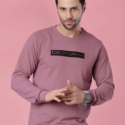 V-Mart Men Typography Printed Round Neck Interlock Pullover Casual Sweatshirt-picture-20