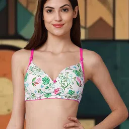 Samvar Pink Cotton Non-Wired Non Padded Minimizer Bra-picture-41