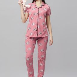 DZZO Women Printed Night suit-image-81