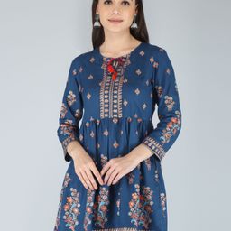 AJ ART Women Floral Printed Floral Anarkali Kurta-image-60