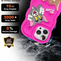 CASE CREATION Cartoon Characters Printed iPhone 7 Plus Back Case Mobile Accessories image 2