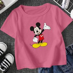 KIDS MICKY MOUSE COLOUR PRINT T SHIRT-image-72