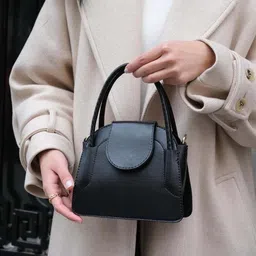 madamra Women PU Structured Handheld Bag-46