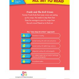 om books international All Set to Read Fun with Letters EF Frank and the Evil Crows Picture Book - English image 2