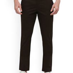 Basics Men Skinny Fit Low-Rise Chinos Trousers-image-57