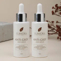 Flawora Set Of 2 Anti-Grey Hair Serum Advanced And Effective Solution- 50 ml Each-33