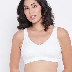 Clovia Solid Non-Padded Full Coverage Bra image 1