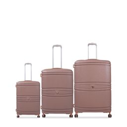 IT luggage Quintessential Brown Set of 3-28, 24 & 20 inches Trolley Bag-36