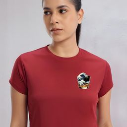 DressBerry Women Maroon Tshirts-image-89
