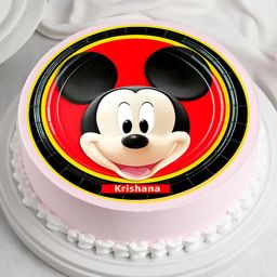 Mickey Mouse Poster Cake-image-83
