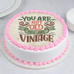 Vintage Charm Poster Cake-image-76
