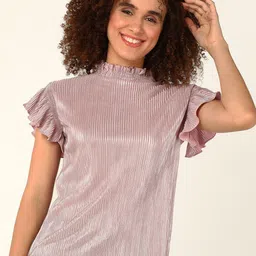 DressBerry Flutter Sleeve Top-picture-16