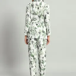 SEPHANI Printed Pure Cotton Shirt With Trouser Co-Ords image 3