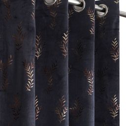 Aura Grey Melange & Gold-Toned 2 Pcs Ethnic Motifs Long Door Curtain-picture-35