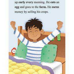 om books international All Set to Read Fun with Letters EF Frank and the Evil Crows Picture Book - English image 3