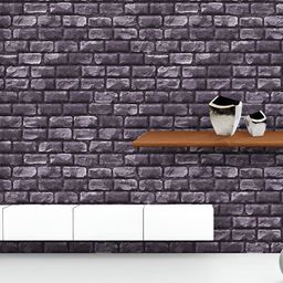 ArtzFolio Printed UV-Resistant Anti-Bacterial Stone Brick Wall Peel & Stick Wallpaper-image-20