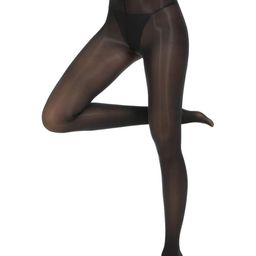 VAGHBHATT Women's High Waist Black Sheer Stockings-51