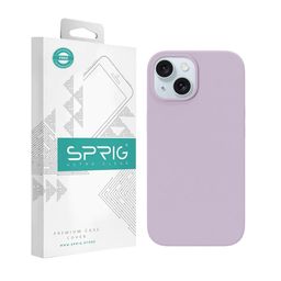 SPRIG Unisex Solid iPhone 15 Back Case Mobile Accessories-image-47