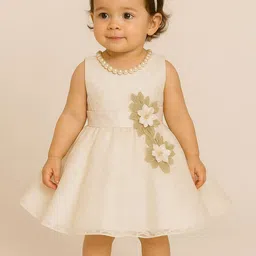 BAESD Girl Embellished Belted Fit & Flare Dress-image-45