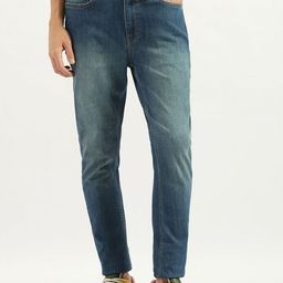 United Colors of Benetton Men Fit Mid-Rise Low Distress Regular Jeans-image-96