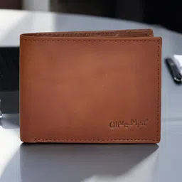 OLIVE MIST Men Leather Two Fold Wallet-11