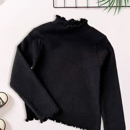 FOREVER FRIDAY Girls Turtle Neck Ribbed Cardigan-image-82