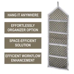 Kuber Industries Silver-Toned Set of 1 Regular Multi-Utility Organisers image 4