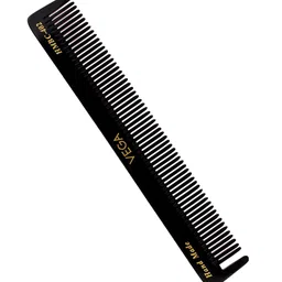 VEGA Handmade Grooming Hair Comb - Black HMBC-402-34