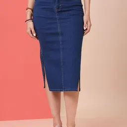 Chemistry Women Pencil Midi Skirt-picture-31