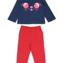 White Snow Unisex Kids Printed T-shirt-10