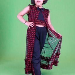 Bugandbees Floral Printed Clothing Set-image-36