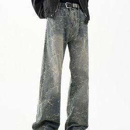 StyleCast x Revolte Men Baggy Fit Mid-Rise Heavy Fade Jeans-picture-19