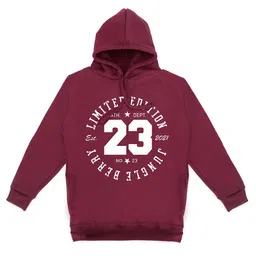 Fabvio Plus Unisex Kids Printed Hooded Sweatshirt-picture-41