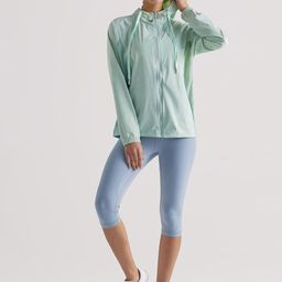 JC Collection Women Hooded Solid Lightweight Sporty Jacket-picture-6