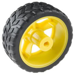 65mm Rubber Wheel for BO Motor-18