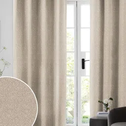 Myntra Elegant Homes Brown Set of 2 Black Out Long Door Curtain-picture-42