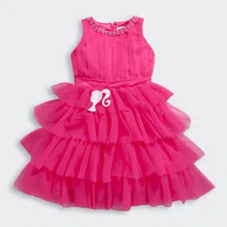 Tiny Girl Embellished Layered Fit & Flare Dress-picture-29