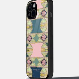 macmerise Geometric Printed iPhone 14 Back Case Mobile Accessories-12