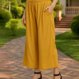 Miaz Lifestyle Women Wide Leg Palazzos Plus Size-picture-48