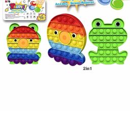 YK Pop Fidget Toy Octopus and Frog (Pack of 2)-49