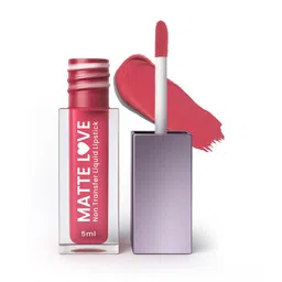 Hilary Rhoda Matte Love Non-Transfer Water-Proof Liquid Lipstick - 5ml - Talk Blush 07-picture-19