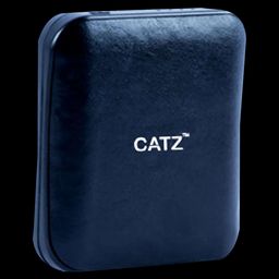 CATZ 10000 mAh 18W Power Bank (1 Micro USB & 2 Type A Ports, Leather Casing, Over Charge Protection, Black)-26