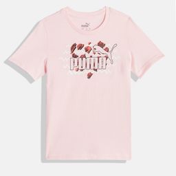 Puma Kids Brand Logo Printed Pure Cotton Essentials Mix Match T-shirt-picture-53