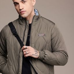 The Roadster Life Co. Mock Collar Quilted Jacket-picture-23