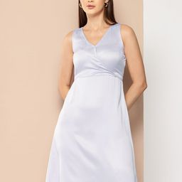 Chemistry Satin A-Line Dress-image-98